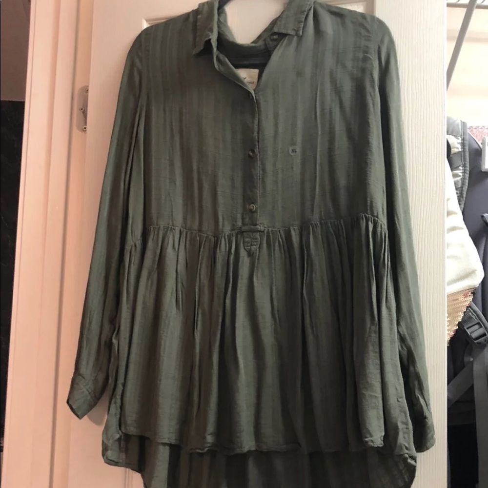 American Eagle Green Blouse XL